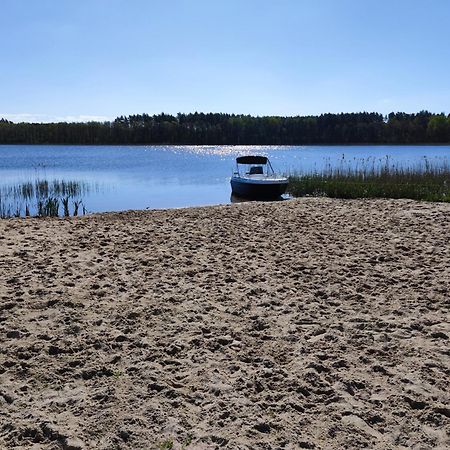 Domki Nad Jeziorem - Zalesie 7D Zalesie (Olsztyn) Kültér fotó