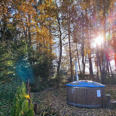 Domki Nad Jeziorem - Zalesie 7D Zalesie (Olsztyn) Kültér fotó