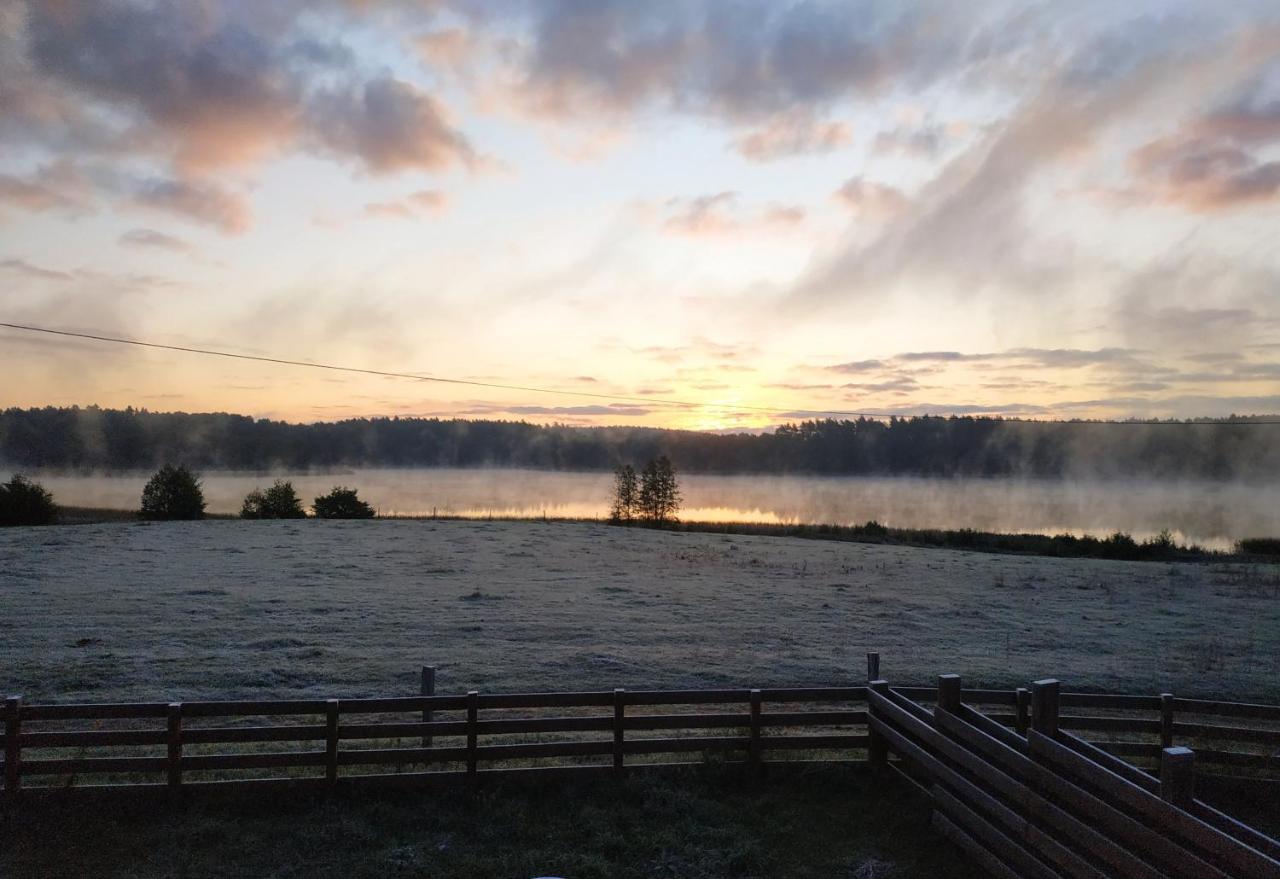 Domki Nad Jeziorem - Zalesie 7D Zalesie (Olsztyn) Kültér fotó