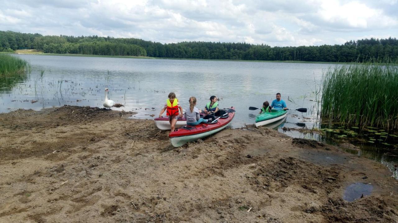 Domki Nad Jeziorem - Zalesie 7D Zalesie (Olsztyn) Kültér fotó