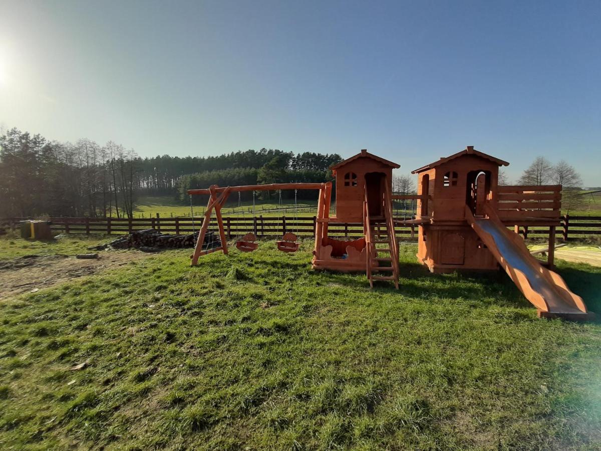 Domki Nad Jeziorem - Zalesie 7D Zalesie (Olsztyn) Kültér fotó