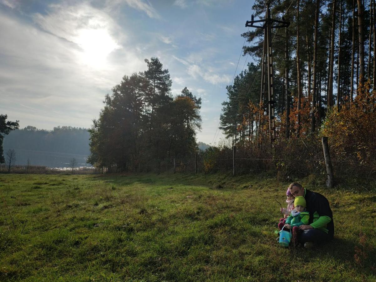 Domki Nad Jeziorem - Zalesie 7D Zalesie (Olsztyn) Kültér fotó