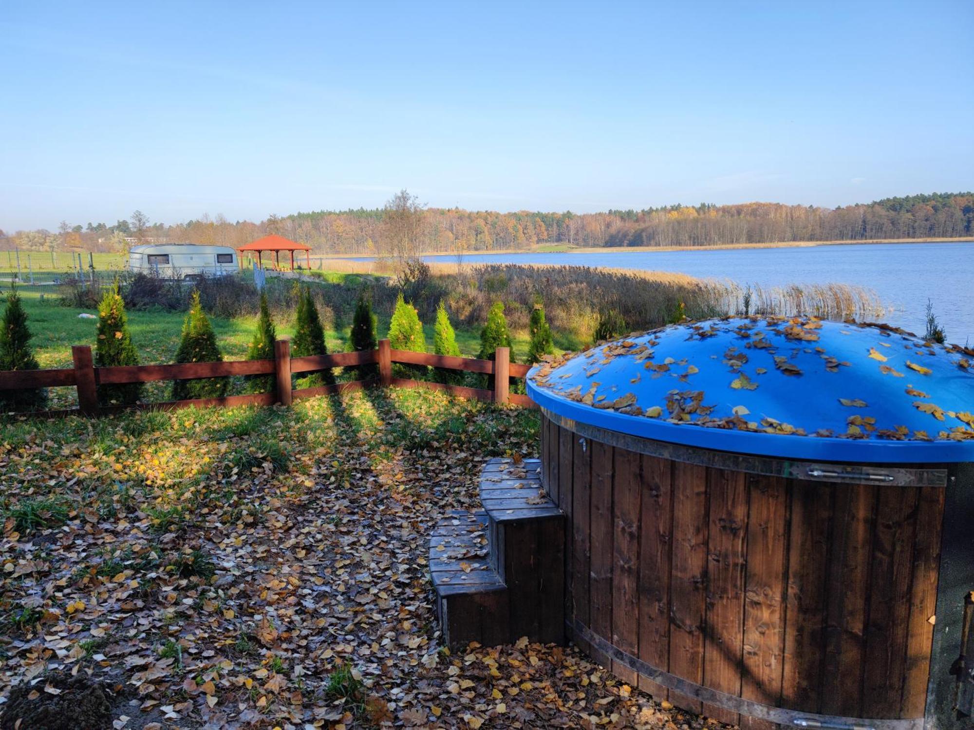 Domki Nad Jeziorem - Zalesie 7D Zalesie (Olsztyn) Kültér fotó