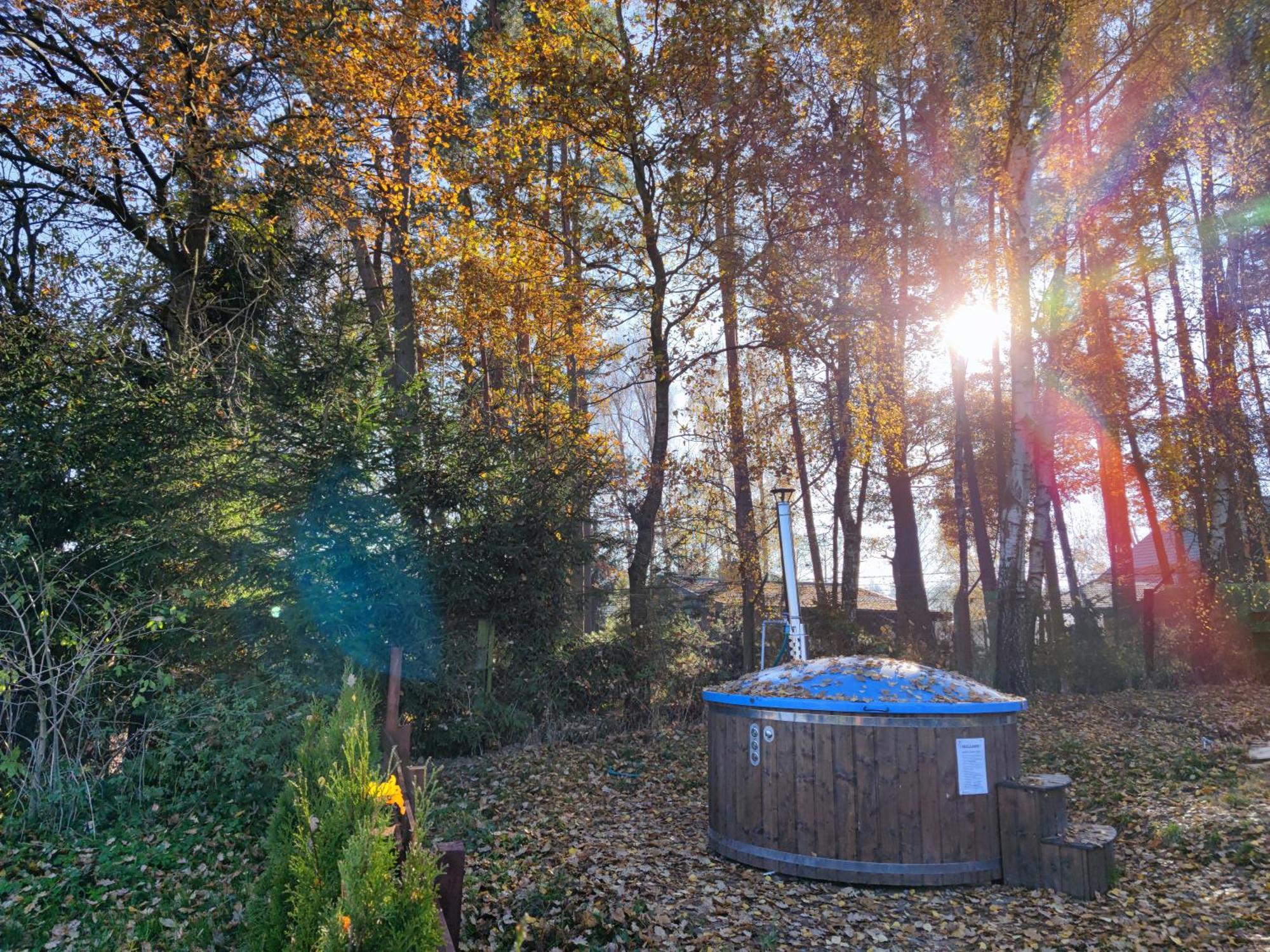 Domki Nad Jeziorem - Zalesie 7D Zalesie (Olsztyn) Kültér fotó