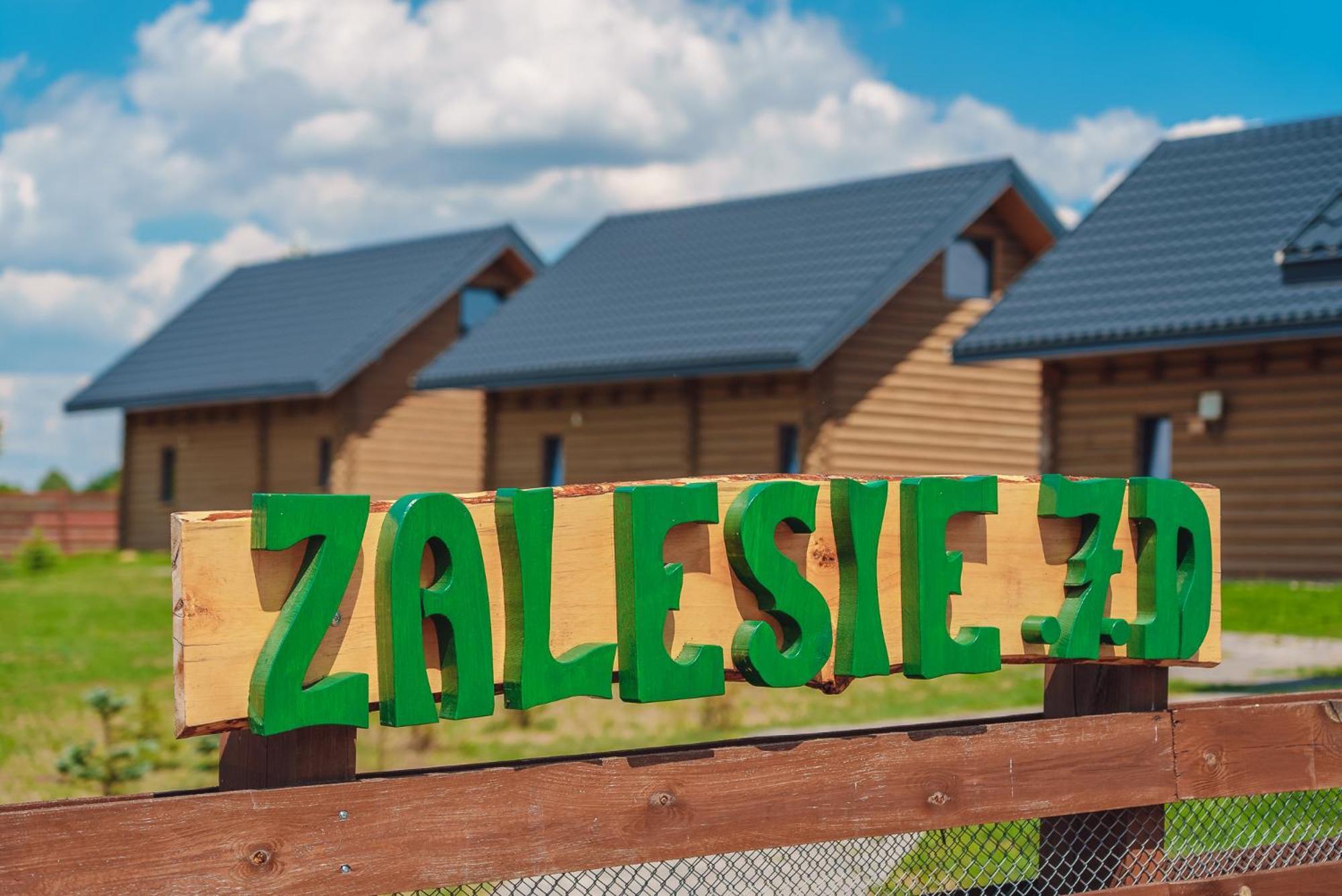 Domki Nad Jeziorem - Zalesie 7D Zalesie (Olsztyn) Kültér fotó