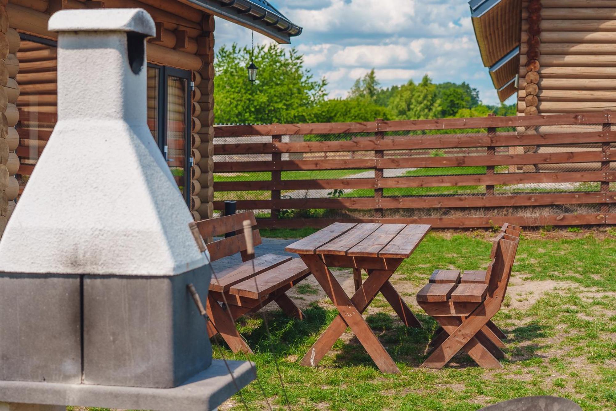 Domki Nad Jeziorem - Zalesie 7D Zalesie (Olsztyn) Kültér fotó